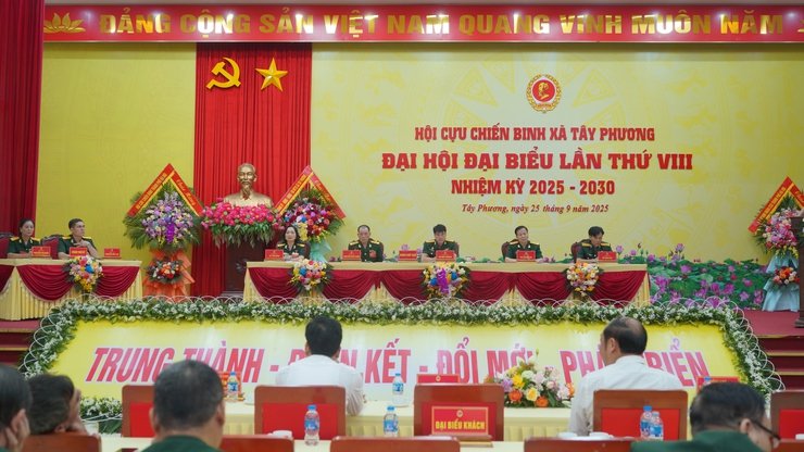 ĐẠI HỘI HỘI CCB XÃ TÂY PHƯƠNG NHIỆM KỲ 2025–2030: PHÁT HUY BẢN CHẤT “BỘ ĐỘI CỤ HỒ”, ĐỔI MỚI VÀ PHÁT TRIỂN- Ảnh 3.