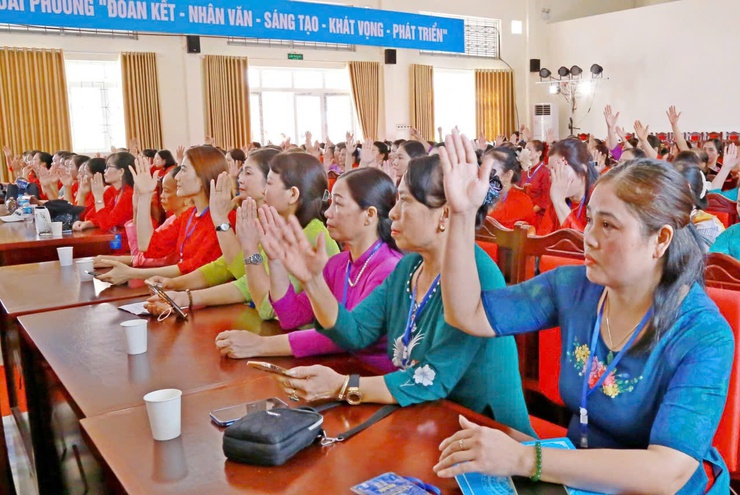 Đại hội đại biểu phụ nữ xã Đoài Phương lần thứ I nhiệm kỳ 2025 – 2030- Ảnh 2.