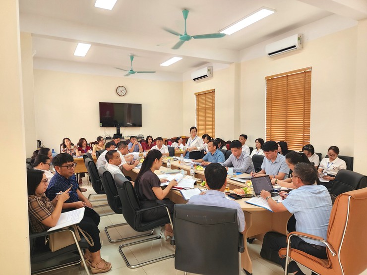 THƯỜNG TRỰC ĐẢNG ỦY XÃ LÀM VIỆC VỚI PHÒNG VĂN HÓA - XÃ HỘI VÀ TRUNG TÂM VH-TT&TT XÃ NỘI BÀI- Ảnh 18.