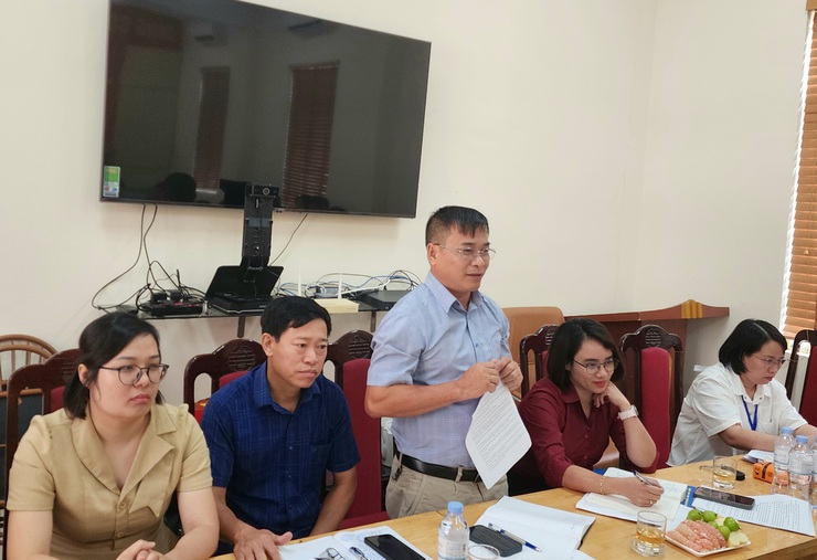 THƯỜNG TRỰC ĐẢNG ỦY XÃ LÀM VIỆC VỚI PHÒNG VĂN HÓA - XÃ HỘI VÀ TRUNG TÂM VH-TT&TT XÃ NỘI BÀI- Ảnh 10.