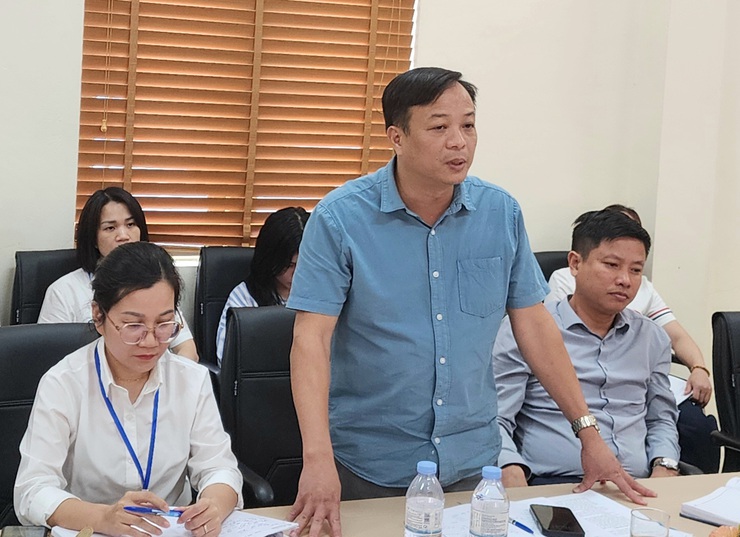 THƯỜNG TRỰC ĐẢNG ỦY XÃ LÀM VIỆC VỚI PHÒNG VĂN HÓA - XÃ HỘI VÀ TRUNG TÂM VH-TT&TT XÃ NỘI BÀI- Ảnh 12.