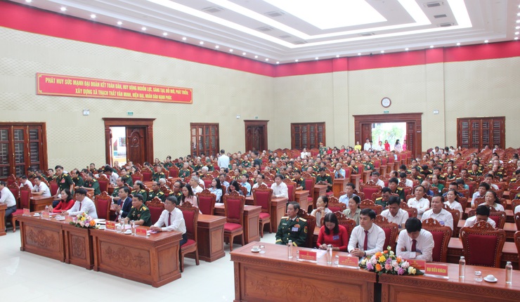 Chúc mừng Đại hội đại biểu Hội Cựu chiến binh xã Thạch Thất lần thứ VIII thành công tốt đẹp- Ảnh 11.