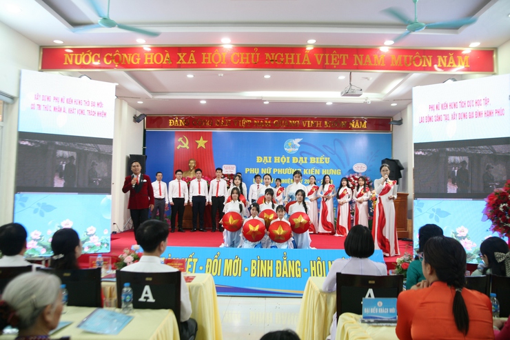 Đại hội đại biểu phụ nữ phường Kiến Hưng lần thứ 1, nhiệm kỳ 2025-2030- Ảnh 10.
