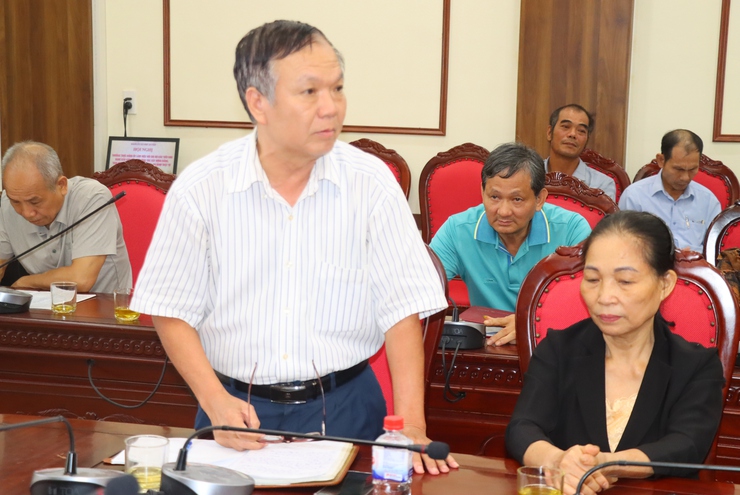 Hội nghị làm việc giữa Thường trực Đảng ủy xã với các Chi bộ  tiểu khu: Mỹ Lâm, Thao Chính, Đông Đoài, Đại Nam và Phú Mỹ- Ảnh 5.