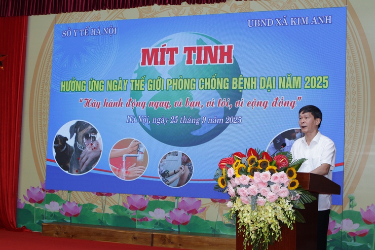 Phòng chống bệnh dại: "Hãy hành động ngay, vì bạn, vì tôi, vì cộng đồng"- Ảnh 1.