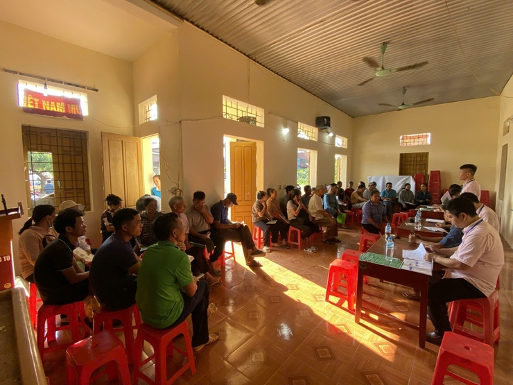 NHCSXH Ba Vì tổ chức đối chiếu, phân loại nợ năm 2025 trên địa bàn xã Minh Châu- Ảnh 2.