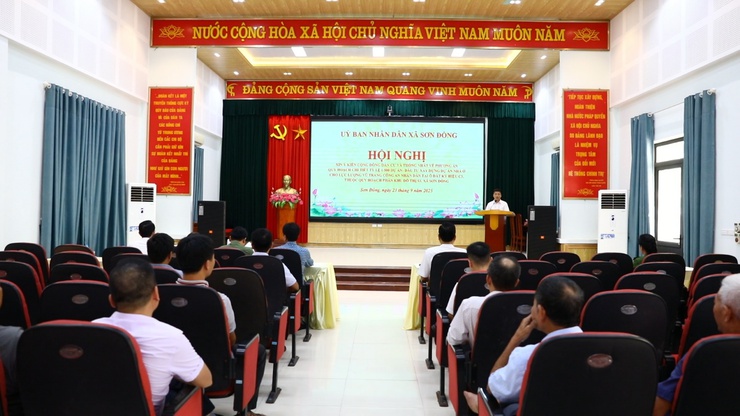 Lấy ý kiến cộng đồng dân cư và thống nhất về phương án quy hoạch chi tiết tỷ lệ 1/500 dự án: Đầu tư xây dựng nhà ở cho lực lượng vũ trang Công an nhân dân- Ảnh 1.