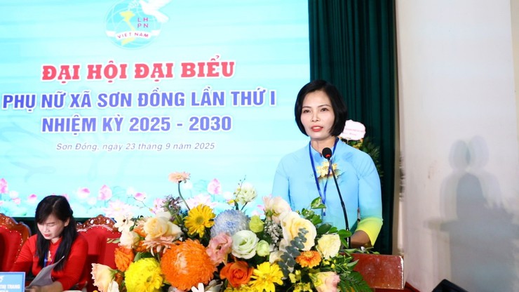 Phụ nữ Sơn Đồng phát huy truyền thống, đoàn kết, sáng tạo, xây dựng tổ chức hội vững mạnh- Ảnh 5.