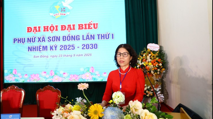 Phụ nữ Sơn Đồng phát huy truyền thống, đoàn kết, sáng tạo, xây dựng tổ chức hội vững mạnh- Ảnh 7.