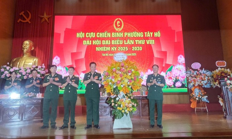 Đại hội đại biểu Hội Cựu chiến binh phường Tây Hồ lần thứ VIII, nhiệm kỳ 2025-2030- Ảnh 3.