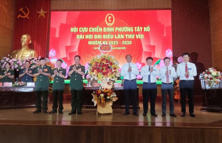 Đại hội đại biểu Hội Cựu chiến binh phường Tây Hồ lần thứ VIII, nhiệm kỳ 2025-2030- Ảnh 4.