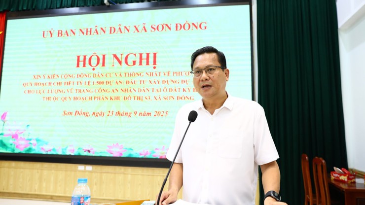 Lấy ý kiến cộng đồng dân cư và thống nhất về phương án quy hoạch chi tiết tỷ lệ 1/500 dự án: Đầu tư xây dựng nhà ở cho lực lượng vũ trang Công an nhân dân- Ảnh 6.