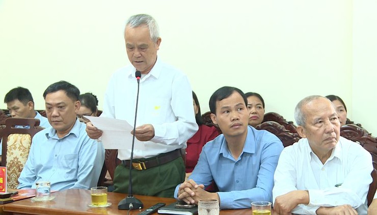Đại biểu Quốc hội thành phố Hà Nội tiếp xúc cử tri trước Kỳ họp thứ Mười, Quốc hội khóa XV- Ảnh 4.