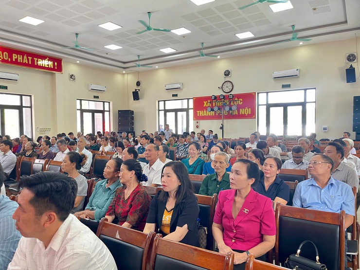 Xã Thiên Lộc tổ chức Hội nghị tuyên truyền Luật Đất đai năm 2024 và các quy định về giải phóng mặt bằng- Ảnh 5.