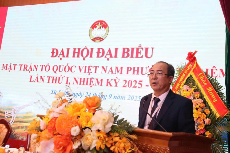 Đại hội MTTQ phường Từ Liêm lần thứ I, nhiệm kỳ 2025 - 2030 thành công tốt đẹp 

- Ảnh 2.