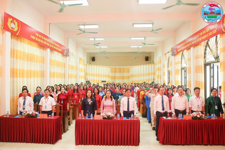 ĐẠI HỘI ĐẠI BIỂU PHỤ NỮ XÃ HƯNG ĐẠO LẦN THỨ I, NHIỆM KỲ 2025 – 2030- Ảnh 1.