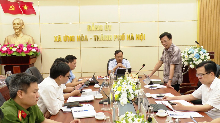 ĐẢNG UỶ XÃ ỨNG HOÀ TỔ CHỨC HỘI NGHỊ BAN CHẤP HÀNH LẦN THỨ II, NHIỆM KỲ 2025 – 2030.- Ảnh 2.