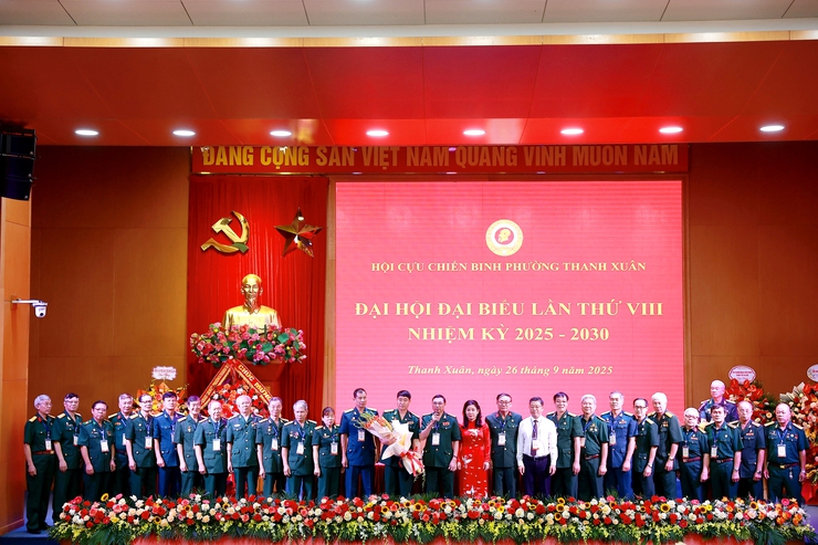 Đại hội Hội CCB phường Thanh Xuân: Tiếp tục phát huy phẩm chất "Bộ đội Cụ Hồ", xây dựng tổ chức Hội vững mạnh- Ảnh 4.