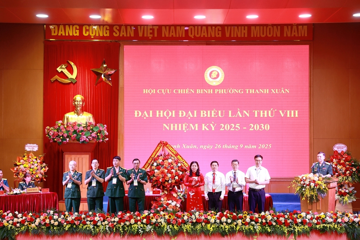 Đại hội Hội CCB phường Thanh Xuân: Tiếp tục phát huy phẩm chất "Bộ đội Cụ Hồ", xây dựng tổ chức Hội vững mạnh- Ảnh 2.