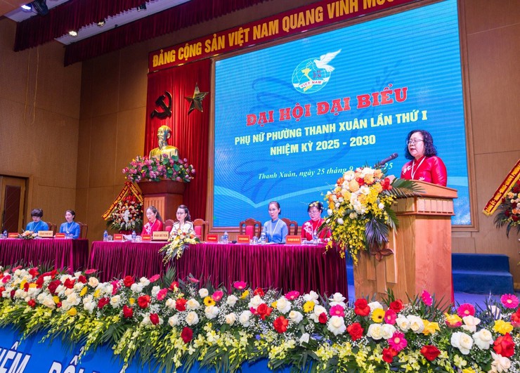 Đại hội Phụ nữ phường Thanh Xuân lần thứ nhất: Dấu ấn của tinh thần "Đoàn kết - Trách nhiệm - Đổi mới - Phát triển"- Ảnh 4.