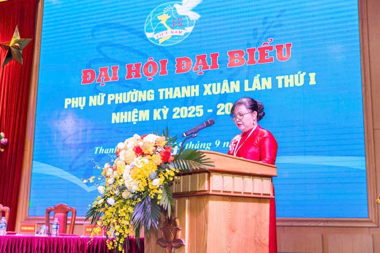 Đại hội Phụ nữ phường Thanh Xuân lần thứ nhất: Dấu ấn của tinh thần "Đoàn kết - Trách nhiệm - Đổi mới - Phát triển"- Ảnh 11.