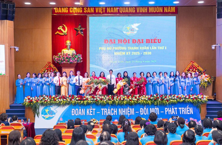 Đại hội Phụ nữ phường Thanh Xuân lần thứ nhất: Dấu ấn của tinh thần "Đoàn kết - Trách nhiệm - Đổi mới - Phát triển"- Ảnh 6.