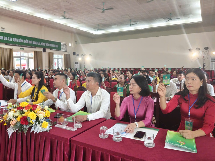 Hội Nông dân xã Đoài Phương: "Đoàn kết – Đổi mới – Sáng tạo – Hành động – Phát triển"- Ảnh 1.