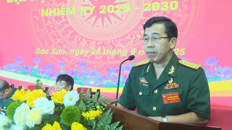 ĐẠI HỘI ĐẠI BIỂU HỘI CỰU CHIẾN BINH XÃ SÓC SƠN LẦN THỨ VIII, NHIỆM KỲ 2025-2030- Ảnh 2.