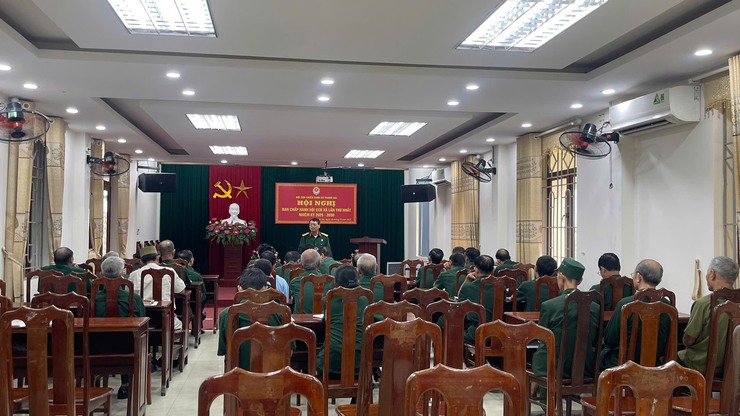 Hội nghị Ban chấp hành Hội CCB xã lần thứ I, nhiệm kỳ 2025-2030- Ảnh 1.