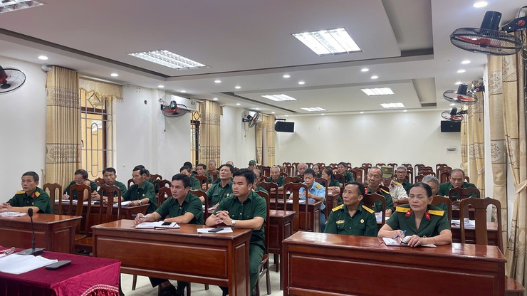 Hội nghị Ban chấp hành Hội CCB xã lần thứ I, nhiệm kỳ 2025-2030- Ảnh 2.