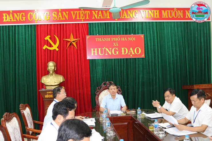 HỘI NGHỊ BAN CHẤP HÀNH ĐẢNG BỘ XÃ HƯNG ĐẠO THÁNG 9/2025- Ảnh 1.
