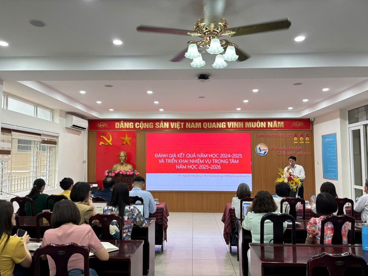 Giảng Võ: Hội nghị giáo vụ (cấp THCS) năm học 2025–2026: Định hướng, đổi mới và phát triển- Ảnh 1.