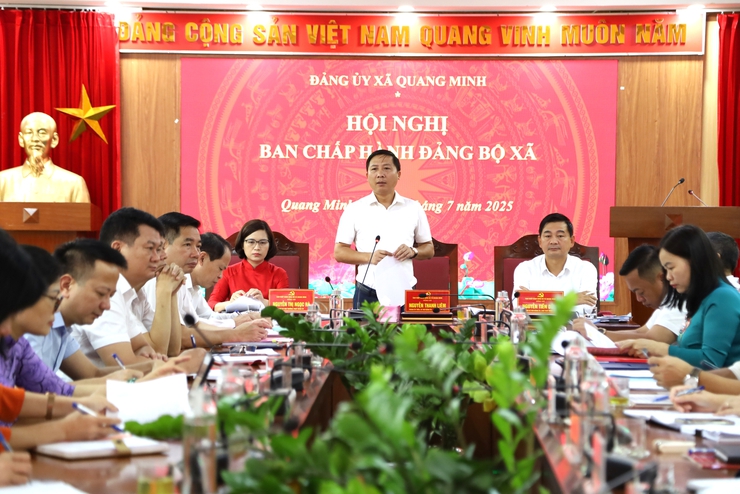 Xã Quang Minh sau 3 tháng hoạt động: Bước khởi đầu vững chắc cho chặng đường phát triển mới- Ảnh 2.
