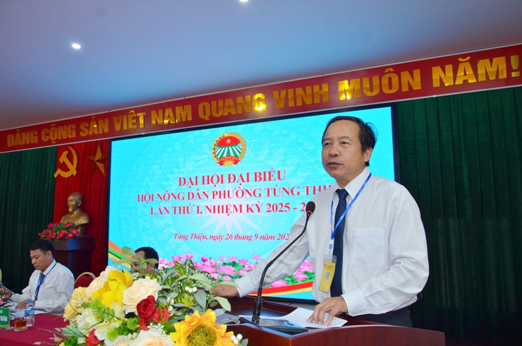 Đại hội Hội Nông dân phường Tùng Thiện lần thứ I: Xây dựng tổ chức hội vững mạnh, nông nghiệp sạch, nông dân số- Ảnh 3.