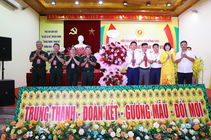 HỘI CỰU CHIẾN BINH XÃ HỒNG VÂN TỔ CHỨC THÀNH CÔNG ĐẠI HỘI ĐẠI BIỂU LẦN THỨ VIII NHIỆM KỲ 2025- 2030- Ảnh 2.