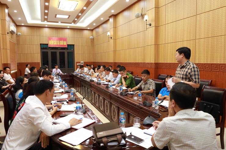 Xã Suối Hai họp triển khai cuộc thi "Xây dựng và giữ gìn thôn, xóm, ngõ sáng – xanh – sạch – đẹp" năm 2025- Ảnh 2.