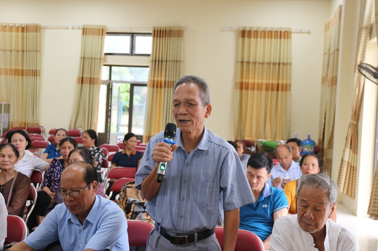 UBND xã Bất Bạt – TP Hà Nội làm việc với cán bộ và nhân dân thôn Đan Thê- Ảnh 4.