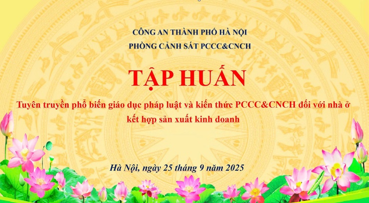 Tuyên truyền, phổ biến giáo dục pháp luật và kiến thức PCCC-CNCH đối với nhà ở kết hợp sản xuất kinh doanh- Ảnh 1.