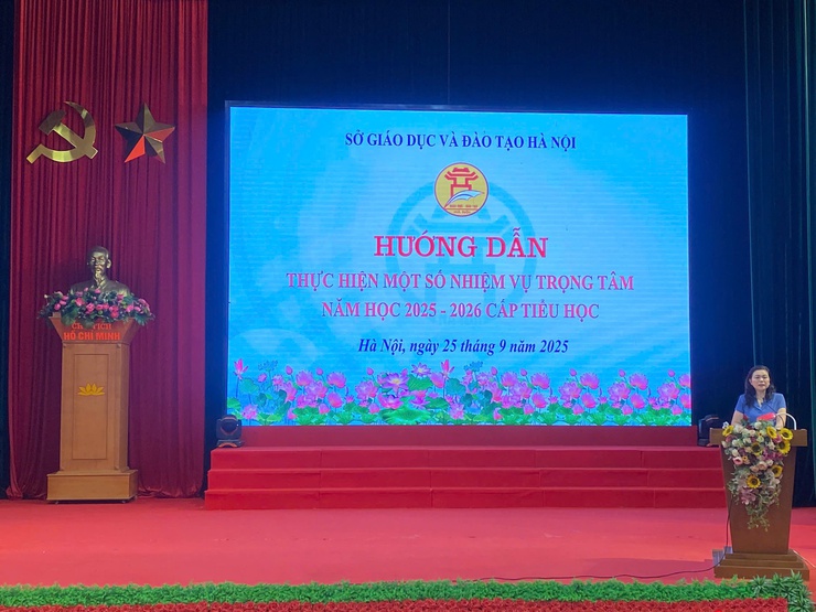 SỞ GIÁO DỤC VÀ ĐÀO TẠO HÀ NỘI:  HƯỚNG DẪN 
THỰC HIỆN NHIỆM VỤ CHUYÊN MÔN NĂM HỌC 2025 - 2026 CẤP TIỂU HỌC - Ảnh 1.