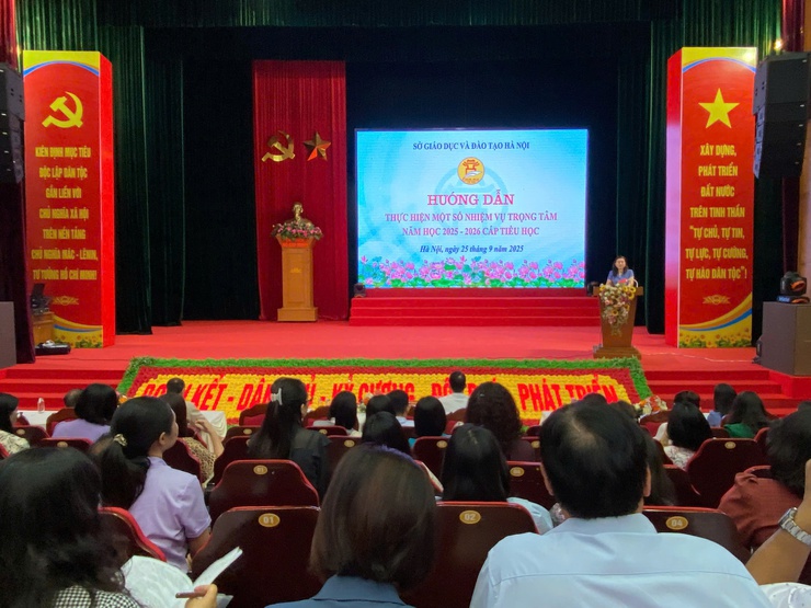 SỞ GIÁO DỤC VÀ ĐÀO TẠO HÀ NỘI:  HƯỚNG DẪN 
THỰC HIỆN NHIỆM VỤ CHUYÊN MÔN NĂM HỌC 2025 - 2026 CẤP TIỂU HỌC - Ảnh 6.