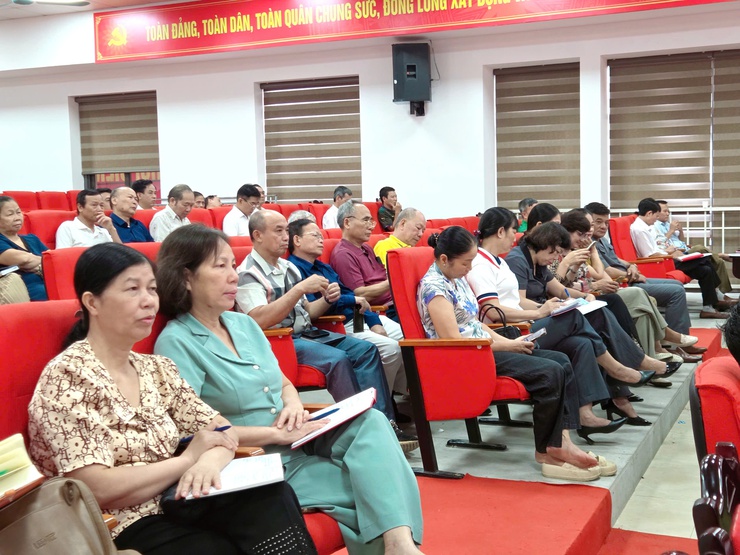 Hội nghị triển khai Kế hoạch tổ chức Đại hội Thể dục thể thao phường Xuân Phương lần thứ I năm 2025- Ảnh 6.
