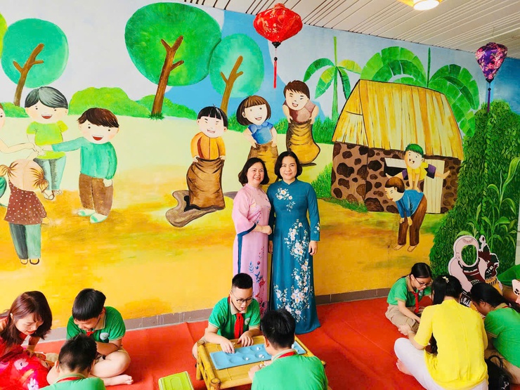 Trường Tiểu học Long Biên ra mắt mô hình “Không gian Văn hóa Dân gian - Gắn kết và Khơi nguồn”- Ảnh 10.