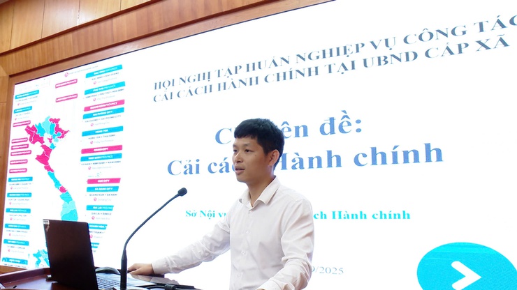 TẬP HUẤN NGHIỆP VỤ VỀ CÔNG TÁC CẢI CÁCH HÀNH CHÍNH, KIỂM SOÁT THỦ TỤC HÀNH CHÍNH VÀ THỰC HIỆN THỦ TỤC HÀNH CHÍNH TRÊN MÔI TRƯỜNG ĐIỆN TỬ.- Ảnh 2.