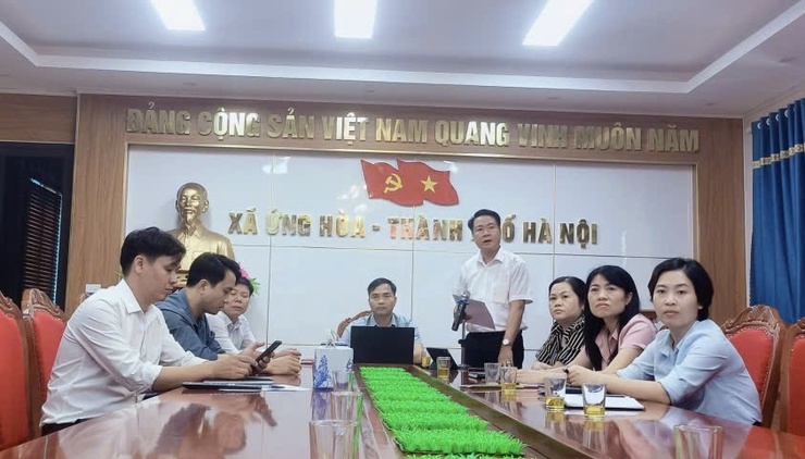 Đoàn đại biểu Quốc hội thành phố Hà Nội – Đơn vị bầu cử số 9 tiếp xúc cử tri trước Kỳ họp thứ 10, Quốc hội khóa XV.- Ảnh 2.