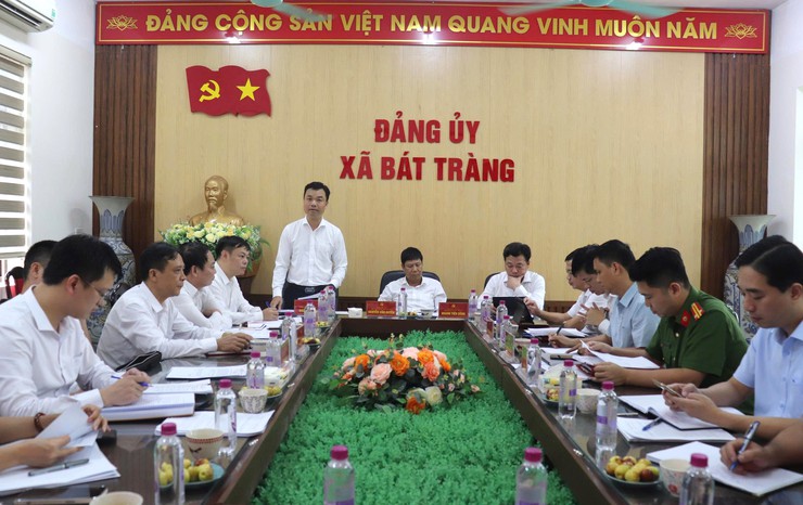Ban Chấp hành Đảng bộ xã Bát Tràng tổ chức hội nghị lần thứ tư quyết định nhiều nội dung quan trọng- Ảnh 1.