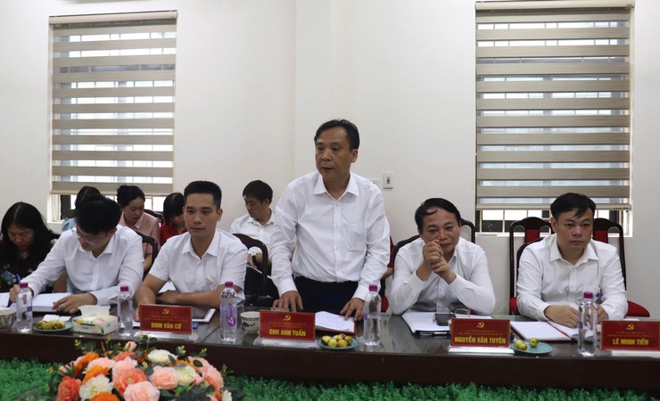 Ban Chấp hành Đảng bộ xã Bát Tràng tổ chức hội nghị lần thứ tư quyết định nhiều nội dung quan trọng- Ảnh 4.