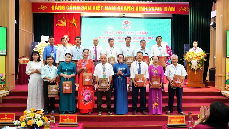 Đại hội đại biểu Hội Nông dân xã Dương Hoà lần thứ I, nhiệm kỳ 2025–2030 - Ảnh 13.