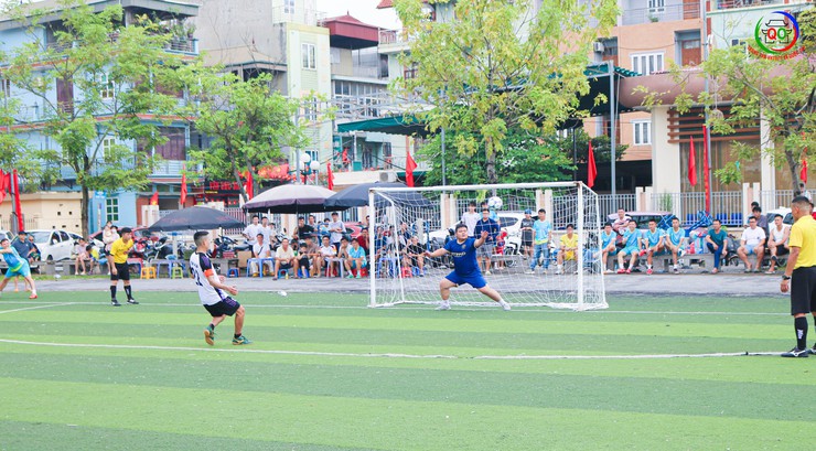 Khởi tranh Giải bóng đá nam Đại hội Thể dục thể thao xã Quốc Oai lần thứ I năm 2025- Ảnh 18.