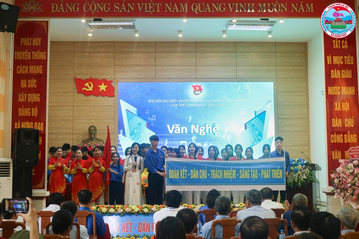 Đại hội Đại biểu Đại biểu Đoàn TNCS Hồ Chí Minh xã Hưng Đạo lần thứ I, nhiệm kỳ 2025 - 2030- Ảnh 26.