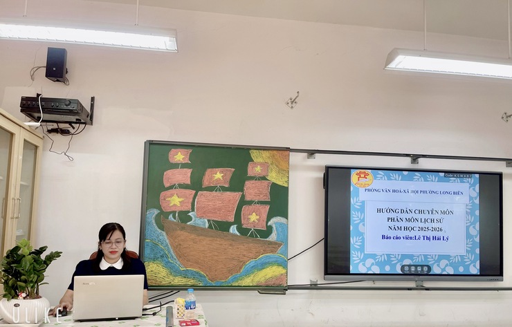 UBND phường Long Biên tổ chức Hội nghị chuyên môn cấp THCS năm học 2025 – 2026- Ảnh 8.